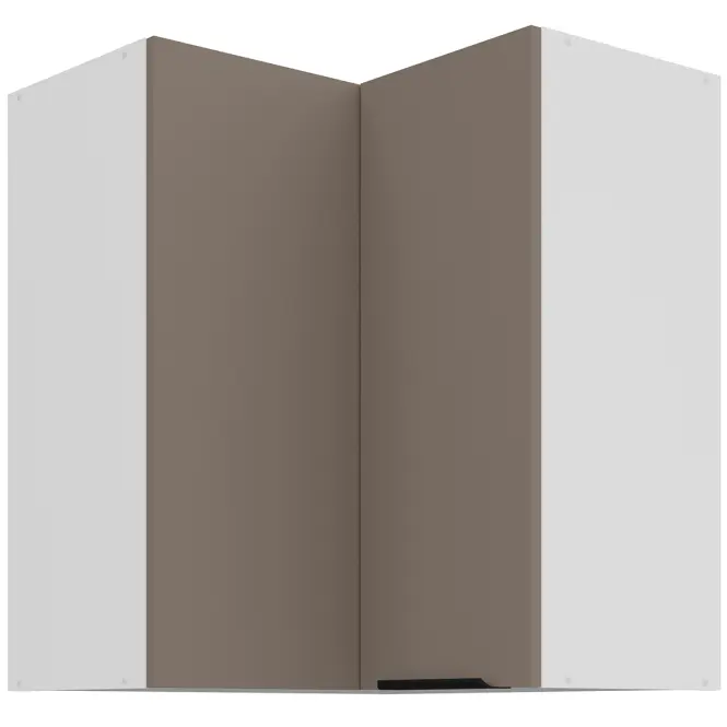 Kuchynská skrinka Aria-Ta/Wh Anti Fingerprint 60x60 Gn-72 2f (90°)