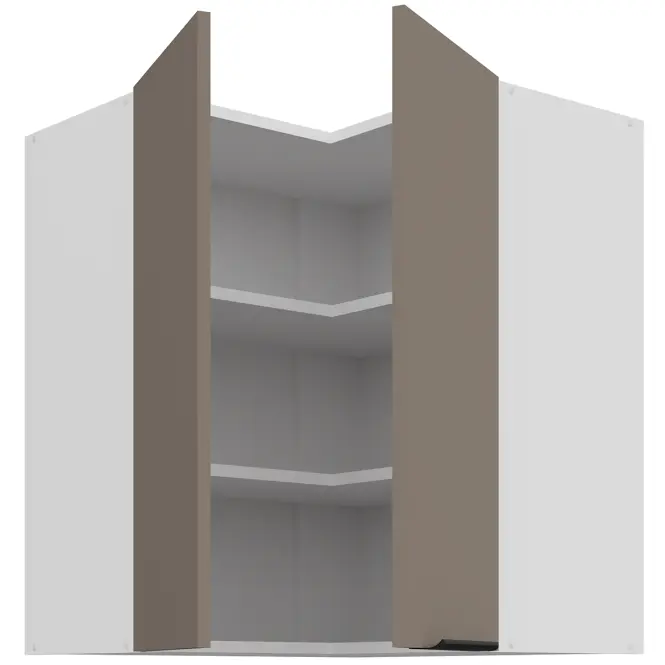 Kuchynská skrinka Aria-Ta/Wh Anti Fingerprint 60x60 Gn-72 2f (90°)