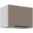 Kuchynská skrinka Aria-Ta/Wh Anti Fingerprint 50gu-36 1f