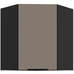 Kuchynská skrinka Aria-Ta/Bl Anti Fingerprint 60x60 Gn-72 1f (45°)