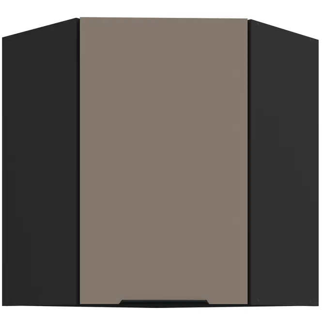 Kuchynská skrinka Aria-Ta/Bl Anti Fingerprint 60x60 Gn-72 1f (45°)