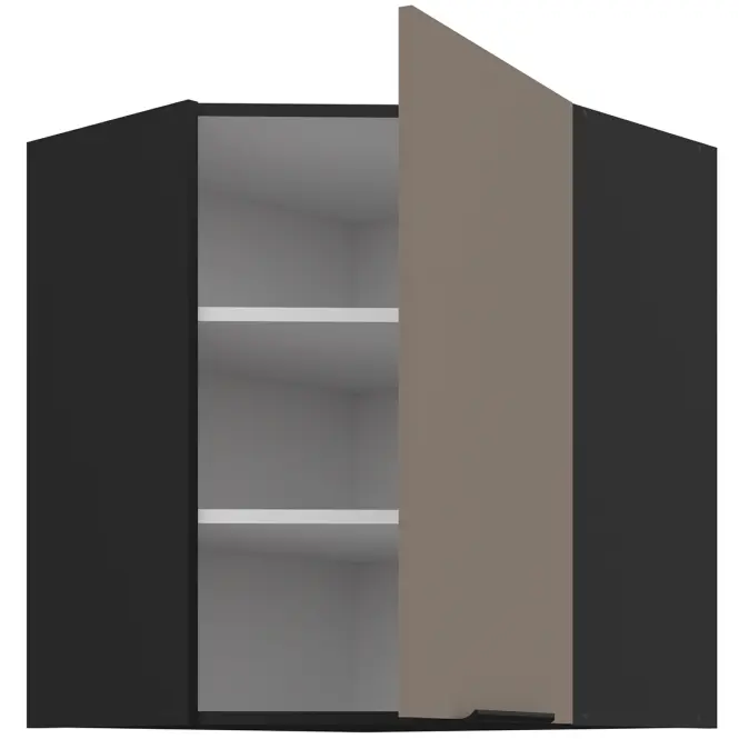 Kuchynská skrinka Aria-Ta/Bl Anti Fingerprint 60x60 Gn-72 1f (45°)