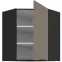 Kuchynská skrinka Aria-Ta/Bl Anti Fingerprint 60x60 Gn-72 1f (45°),3
