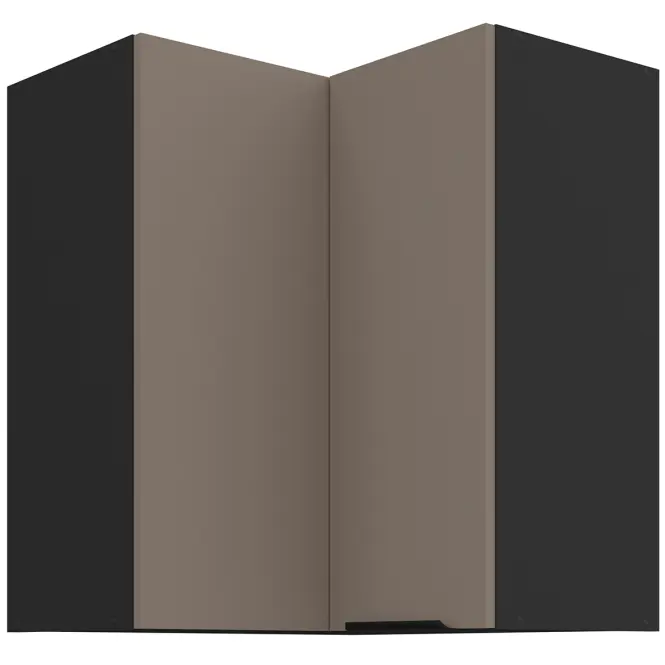 Kuchynská skrinka Aria-Ta/Bl Anti Fingerprint 60x60 Gn-72 2f (90°)