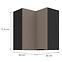 Kuchynská skrinka Aria-Ta/Bl Anti Fingerprint 60x60 Gn-72 2f (90°),2
