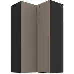 Kuchynská skrinka Aria-Ta/Bl Anti Fingerprint 60x60 Gn-108 2f (90°)