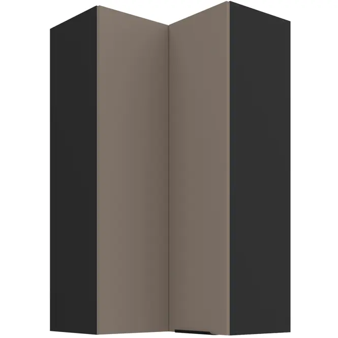 Kuchynská skrinka Aria-Ta/Bl Anti Fingerprint 60x60 Gn-108 2f (90°)