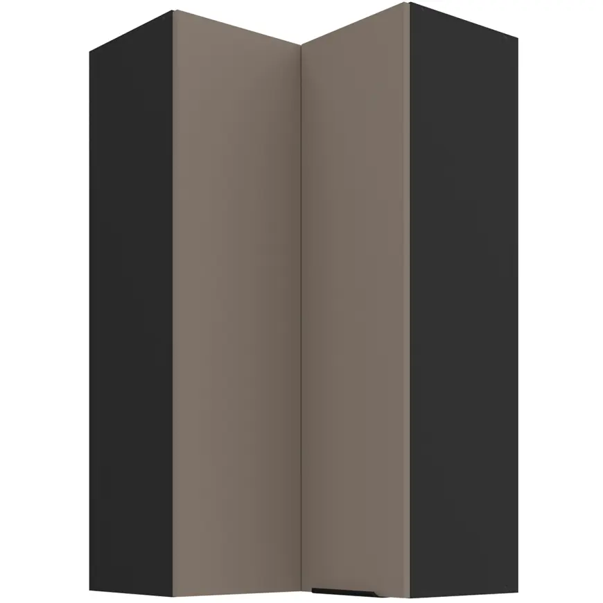 Kuchynská skrinka Aria-Ta/Bl Anti Fingerprint 60x60 Gn-108 2f (90°)