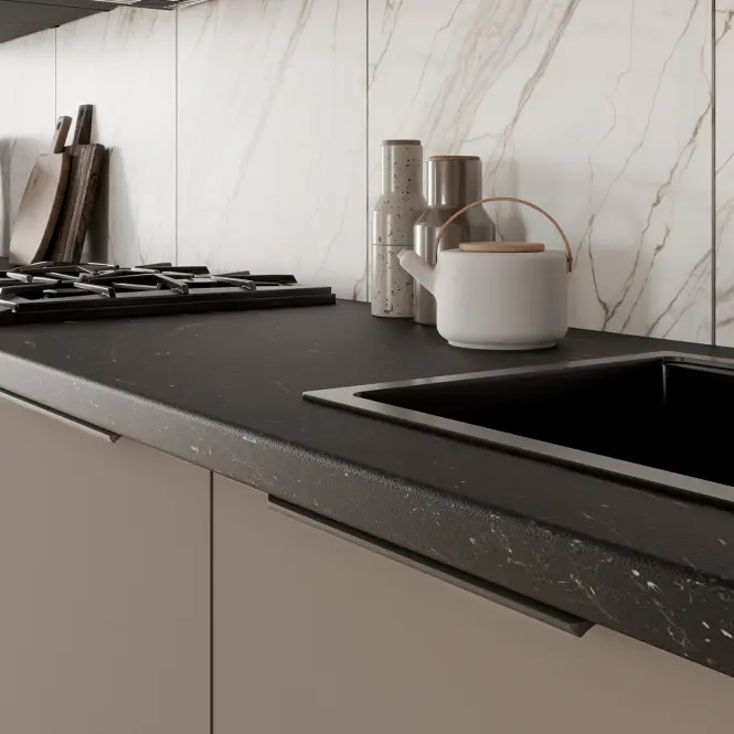 Kuchynská skrinka Aria-Ta/Bl Anti Fingerprint 50 Nagu-36 1f