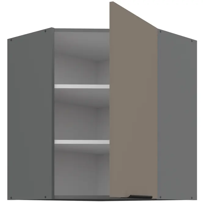 Kuchynská skrinka Aria-Ta/Ant Anti Fingerprint 60x60 Gn-72 1f (45°)