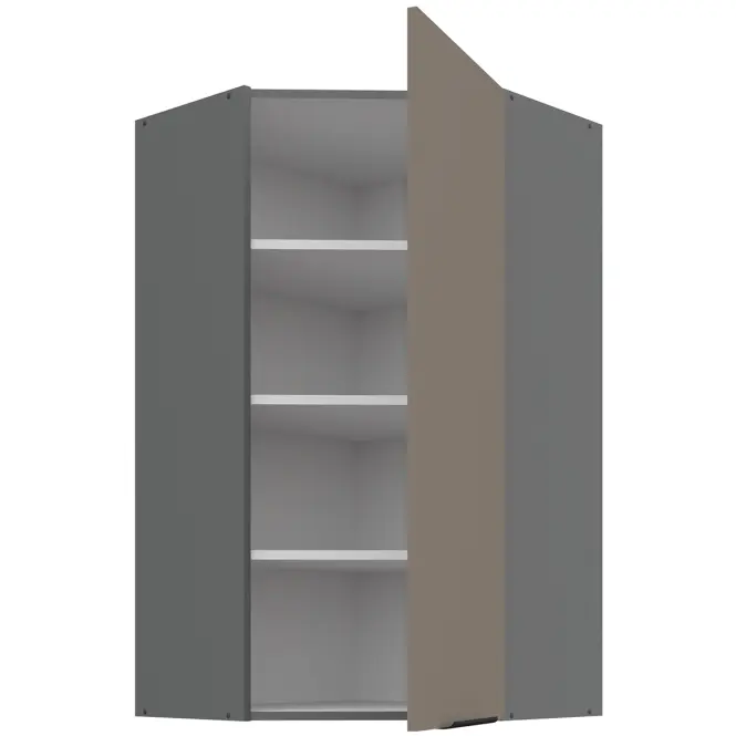 Kuchynská skrinka Aria-Ta/Ant Anti Fingerprint 60x60 Gn-108 1f (45°)