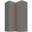 Kuchynská skrinka Aria-Ta/Ant Anti Fingerprint 60x60 Gn-108 2f (90°)