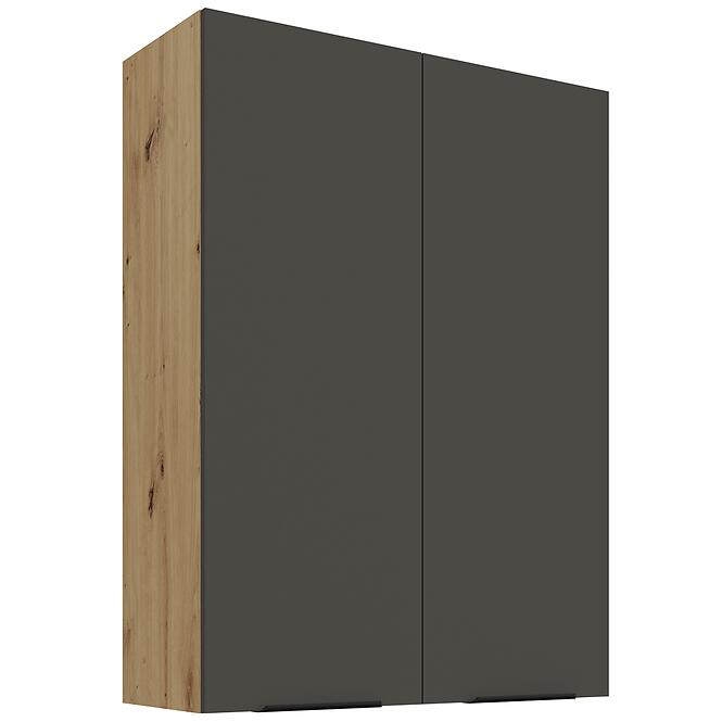 Kuchynská skrinka Aria-Gr/Ar Anti Fingerprint 80g-108 2f