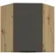 Kuchynská skrinka Aria-Gr/Ar Anti Fingerprint 60x60 Gn-72 1f (45°)