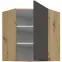Kuchynská skrinka Aria-Gr/Ar Anti Fingerprint 60x60 Gn-72 1f (45°),3