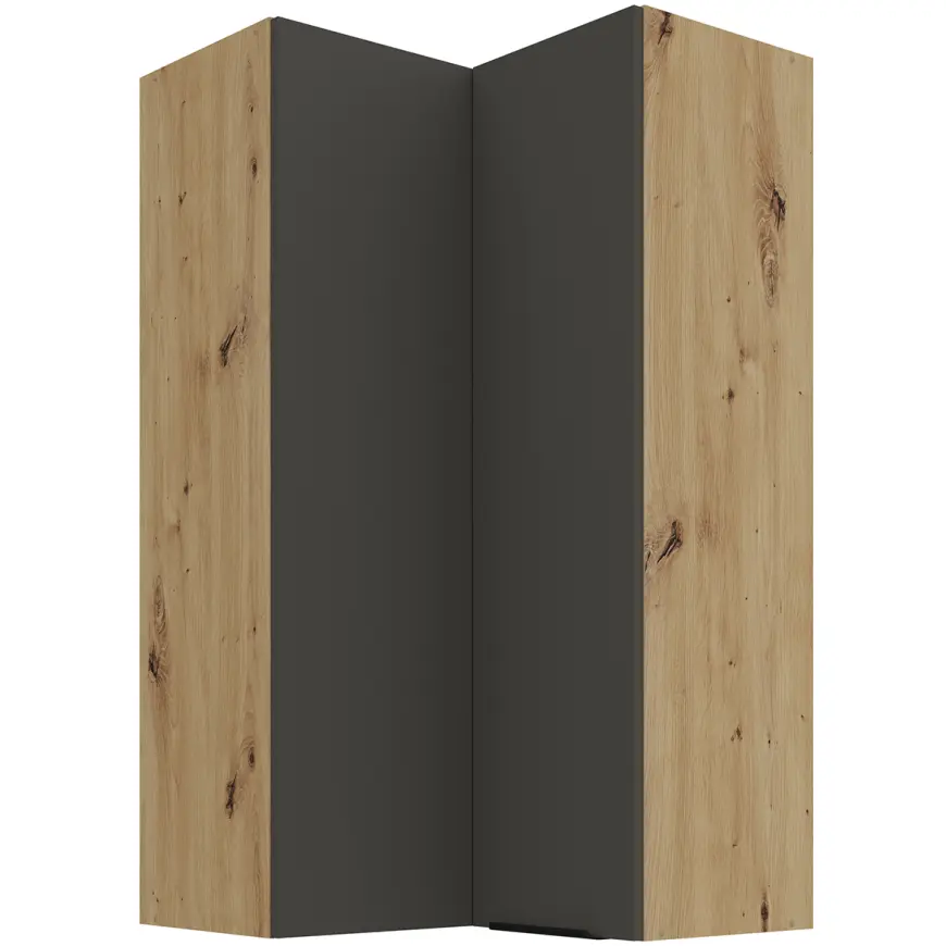 Kuchynská skrinka Aria-Gr/Ar Anti Fingerprint 60x60 Gn-108 2f (90°)