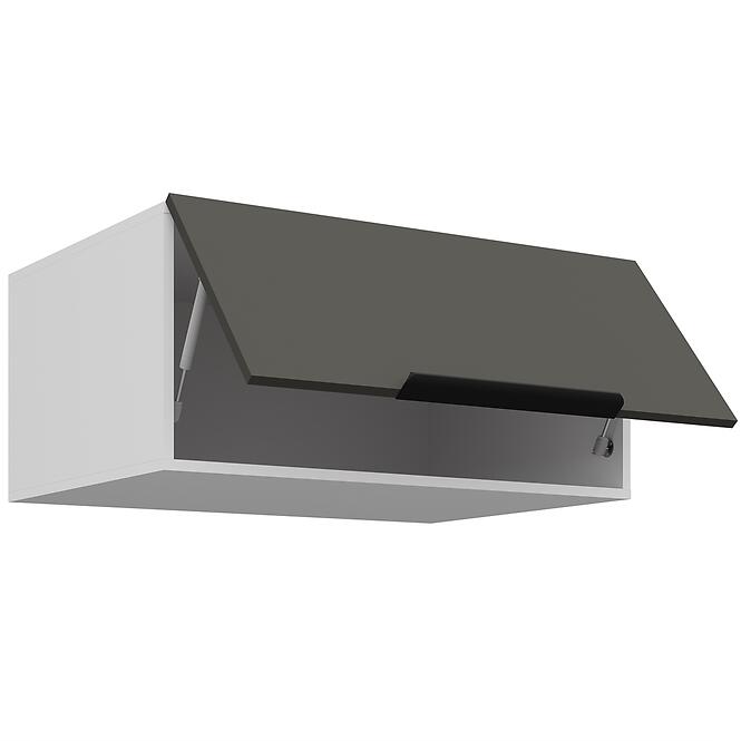 Kuchynská skrinka Aria-Gr/Wh Anti Fingerprint 80 Nagu-36 1f,3