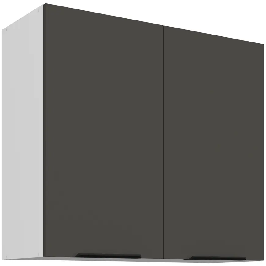 Kuchynská skrinka Aria-Gr/Wh Anti Fingerprint 80g-72 2f
