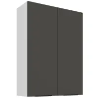 Kuchynská skrinka Aria-Gr/Wh Anti Fingerprint 80g-108 2f