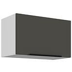 Kuchynská skrinka Aria-Gr/Wh Anti Fingerprint 60gu-36 1f