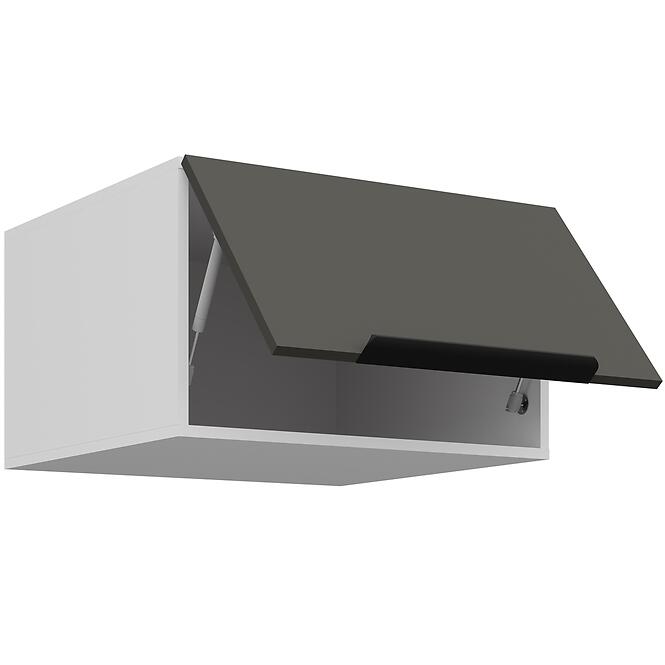 Kuchynská skrinka Aria-Gr/Wh Anti Fingerprint 60 Nagu-36 1f,3