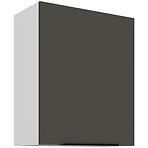 Kuchynská skrinka Aria-Gr/Wh Anti Fingerprint 60g-72 1f