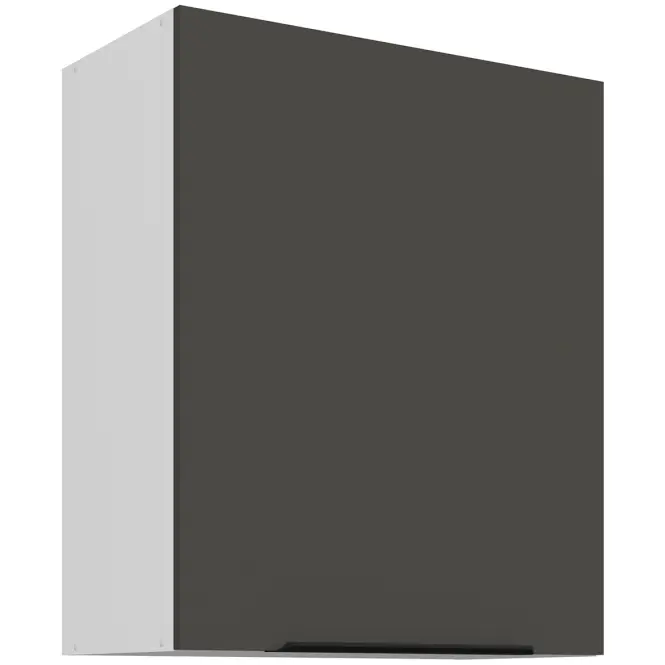 Kuchynská skrinka Aria-Gr/Wh Anti Fingerprint 60g-72 1f