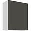 Kuchynská skrinka Aria-Gr/Wh Anti Fingerprint 60g-72 1f