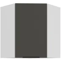 Kuchynská skrinka Aria-Gr/Wh Anti Fingerprint 60x60 Gn-72 1f (45°)