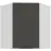 Kuchynská skrinka Aria-Gr/Wh Anti Fingerprint 60x60 Gn-72 1f (45°)