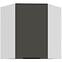 Kuchynská skrinka Aria-Gr/Wh Anti Fingerprint 60x60 Gn-72 1f (45°)