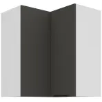 Kuchynská skrinka Aria-Gr/Wh Anti Fingerprint 60x60 Gn-72 2f (90°)