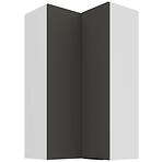Kuchynská skrinka Aria-Gr/Wh Anti Fingerprint 60x60 Gn-108 2f (90°)