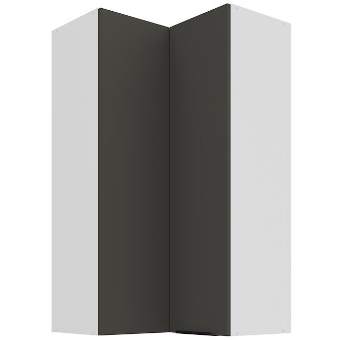 Kuchynská skrinka Aria-Gr/Wh Anti Fingerprint 60x60 Gn-108 2f (90°)