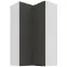Kuchynská skrinka Aria-Gr/Wh Anti Fingerprint 60x60 Gn-108 2f (90°)