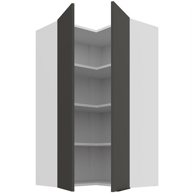 Kuchynská skrinka Aria-Gr/Wh Anti Fingerprint 60x60 Gn-108 2f (90°),3