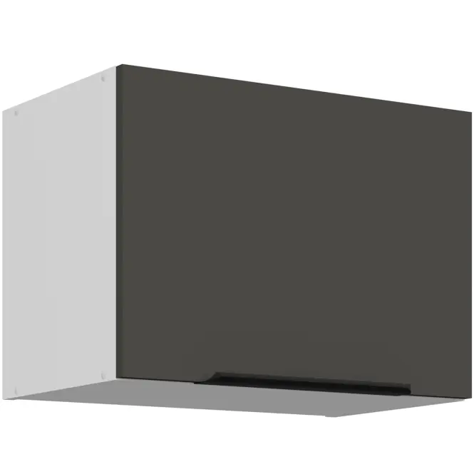 Kuchynská skrinka Aria-Gr/Wh Anti Fingerprint 50gu-36 1f