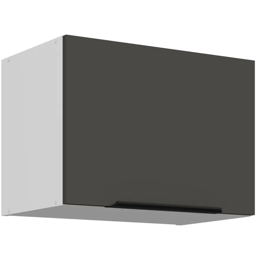 Kuchynská skrinka Aria-Gr/Wh Anti Fingerprint 50gu-36 1f