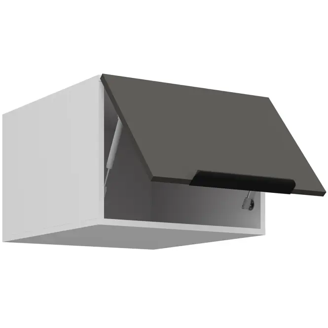 Kuchynská skrinka Aria-Gr/Wh Anti Fingerprint 50 Nagu-36 1f
