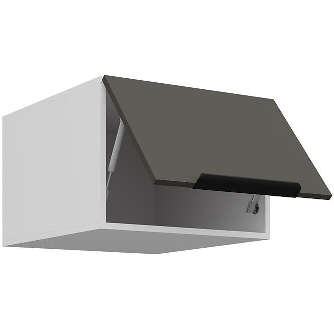 Kuchynská skrinka Aria-Gr/Wh Anti Fingerprint 50 Nagu-36 1f,3