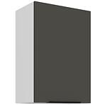 Kuchynská skrinka Aria-Gr/Wh Anti Fingerprint 50g-72 1f