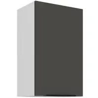 Kuchynská skrinka Aria-Gr/Wh Anti Fingerprint 45g-72 1f