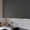 Kuchynská skrinka Aria-Gr/Wh Anti Fingerprint 45g-72 1f,8