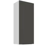 Kuchynská skrinka Aria-Gr/Wh Anti Fingerprint 45g-108 1f