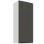 Kuchynská skrinka Aria-Gr/Wh Anti Fingerprint 45g-108 1f