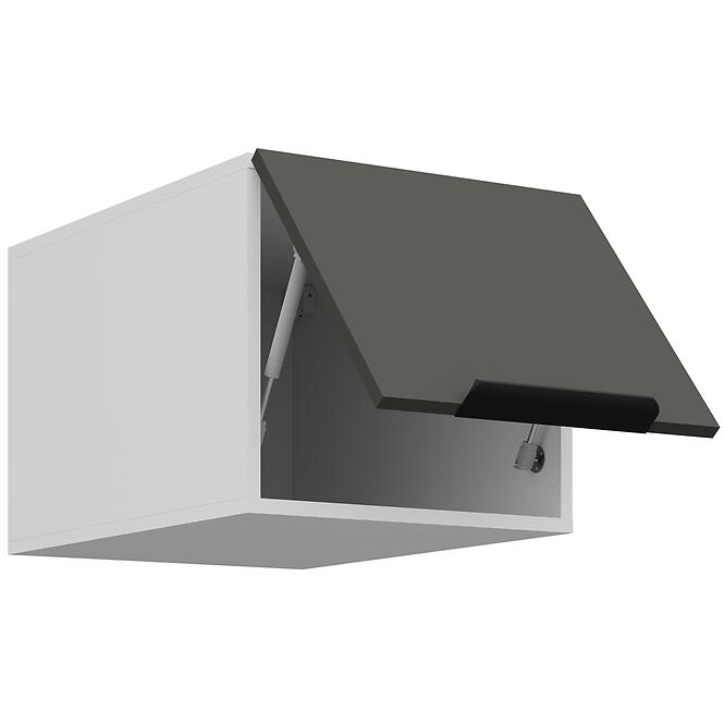 Kuchynská skrinka Aria-Gr/Wh Anti Fingerprint 40 Nagu-36 1f,3