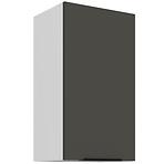 Kuchynská skrinka Aria-Gr/Wh Anti Fingerprint 40g-72 1f