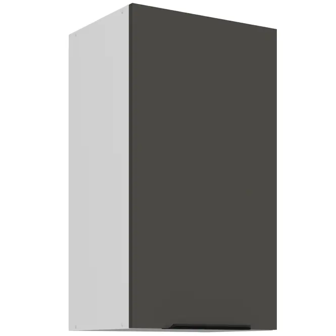 Kuchynská skrinka Aria-Gr/Wh Anti Fingerprint 40g-72 1f