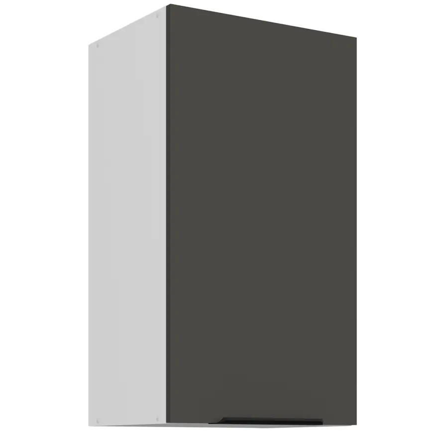 Kuchynská skrinka Aria-Gr/Wh Anti Fingerprint 40g-72 1f