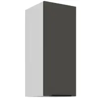 Kuchynská skrinka Aria-Gr/Wh Anti Fingerprint 30g-72 1f